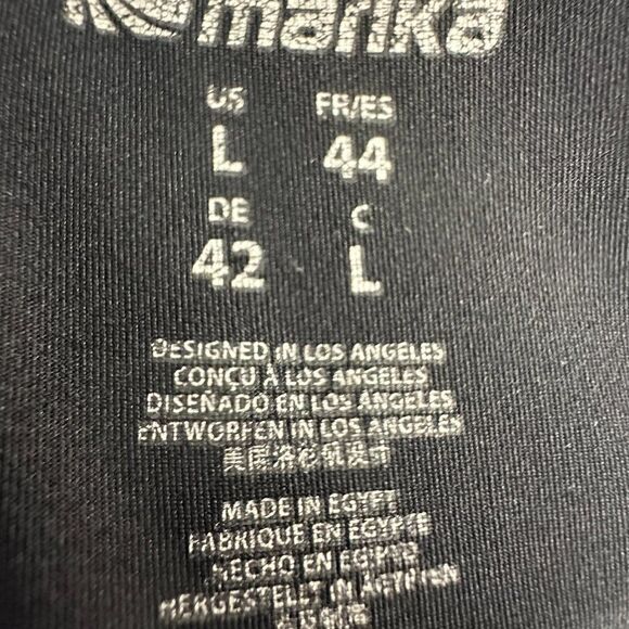 Euc Marika Leggings, Black And White, Size L - Picture 5 of 6